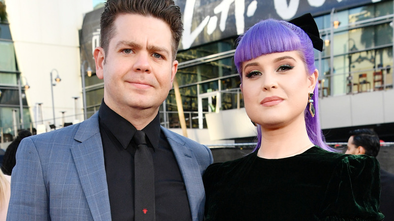 Jack and Kelly Osbourne posing together