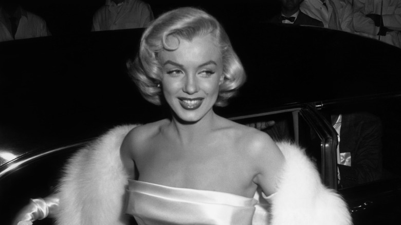 Marilyn Monroe smiling 