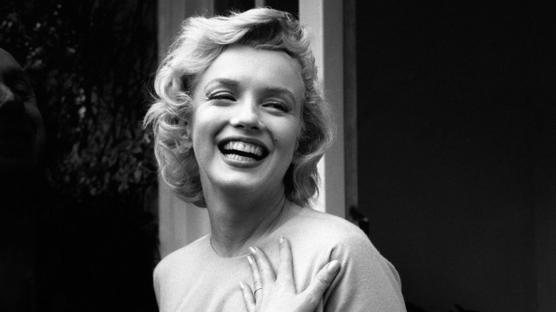 Marilyn Monroe smiling