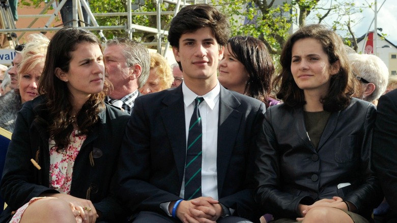 Tatiana, Jack, and Rose Kennedy Schlossberg