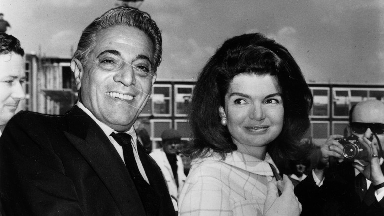 Aristotle Onassis and Jackie Kennedy