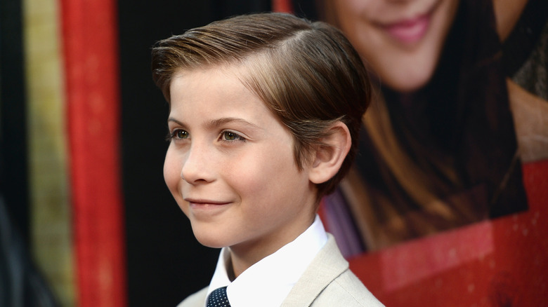 Jacob Tremblay posing