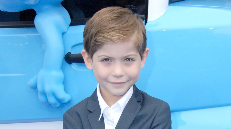 Young Jacob Tremblay posing