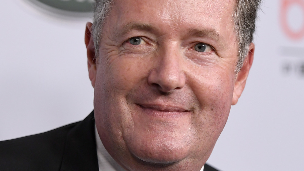 Piers Morgan smiling