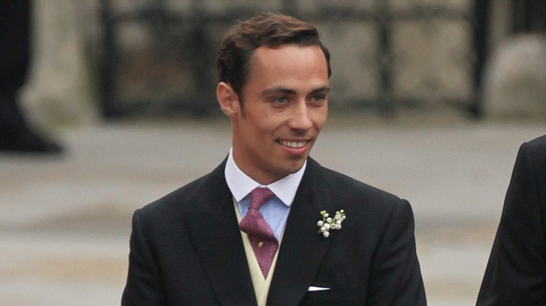 James Middleton smiling