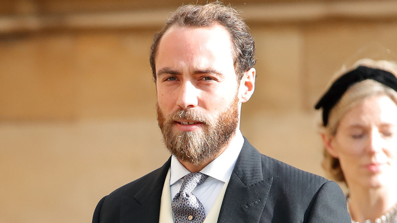 James Middleton walking out