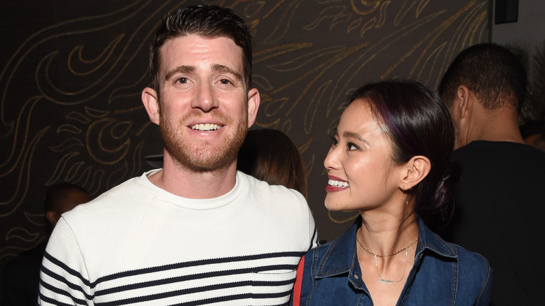 Jamie Chung and Bryan Greenberg posing for a photo