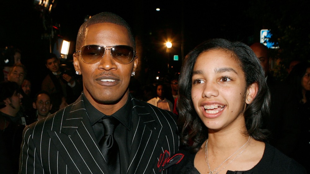 Jamie Foxx and daughter Corinne Foxx