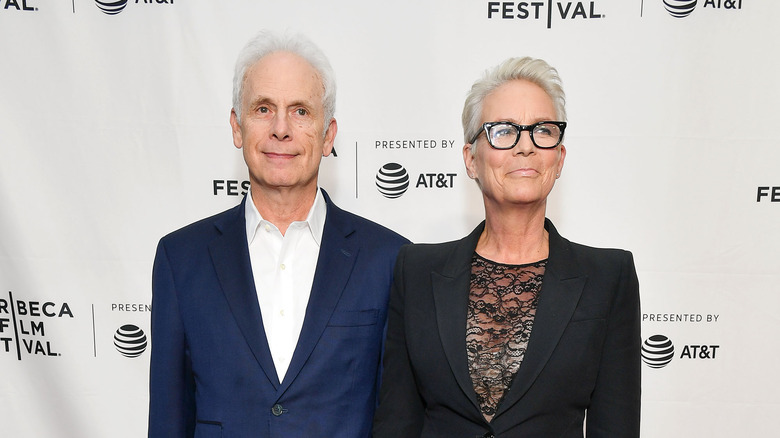 Jamie Lee Curtis and husband Christopher Guest attend Tribeca together