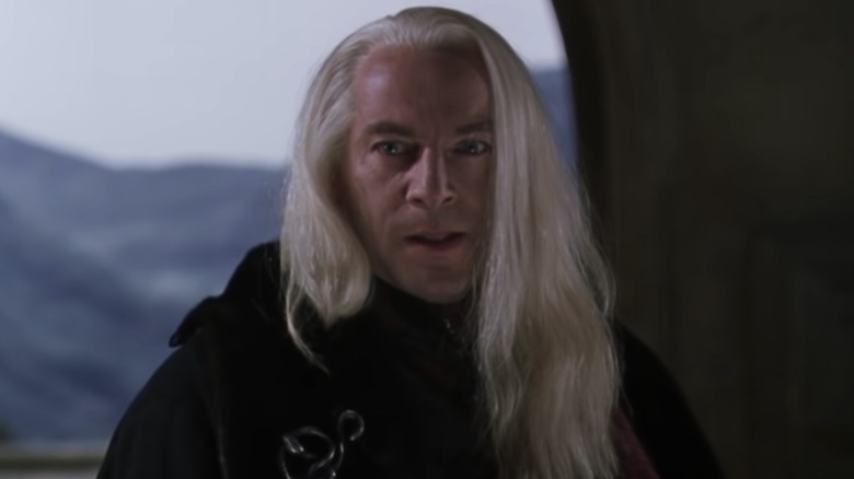 Jason Isaacs plays Lucius Malfoy in Harry Potter and the Chamber of Secrets