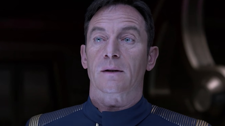 Captain Lorca, played by Jason Isaacs, in Season 1 of Star Trek: Discovery