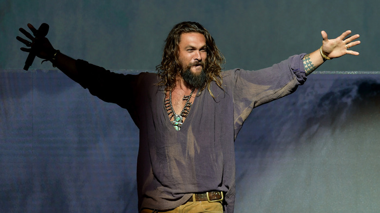 Jason Momoa onstage