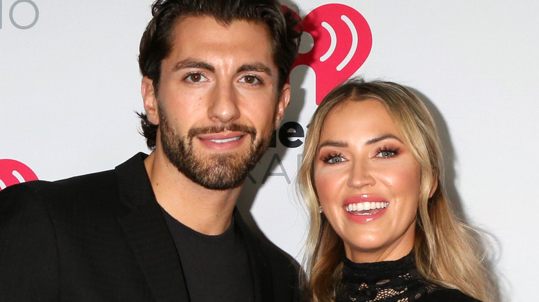 Jason Tartick and Kaitlyn Bristowe smiling 