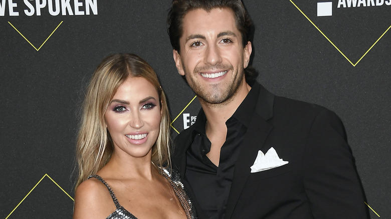 Jason Tartick and Kaitlyn Bristowe smiling 