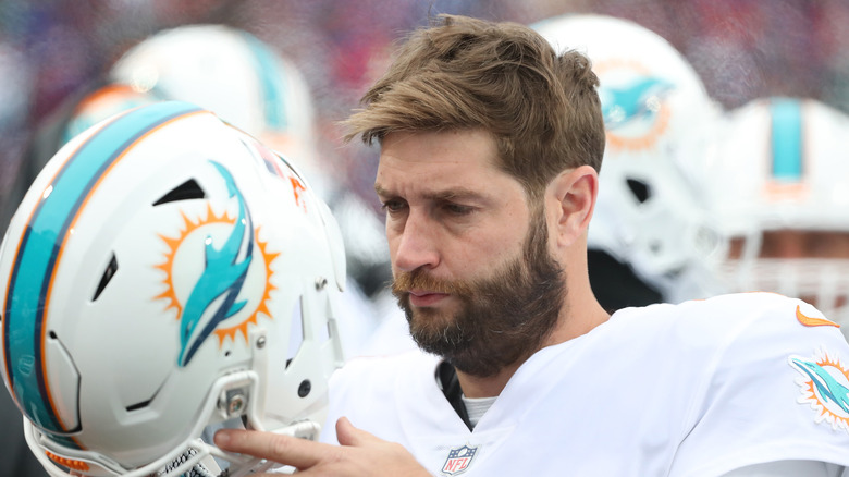 Jay Cutler plays for the Miami Dolphins