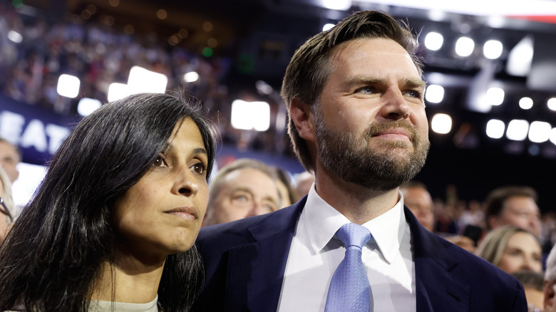 Usha and JD Vance