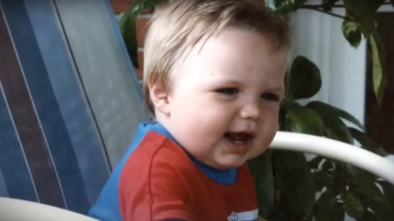 JD Vance as a baby