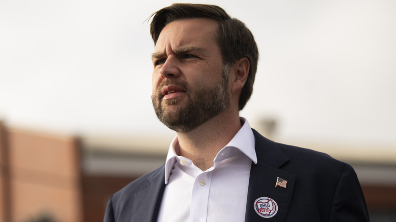 JD Vance squinting