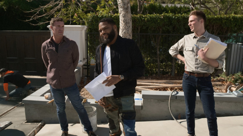 Jeff Lewis talking with Anthony Anderson 