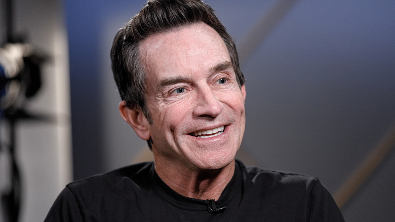 Jeff Probst smiling with head tilted