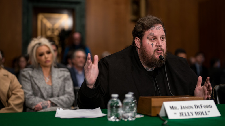 Jelly Roll testifying at Capitol Hill