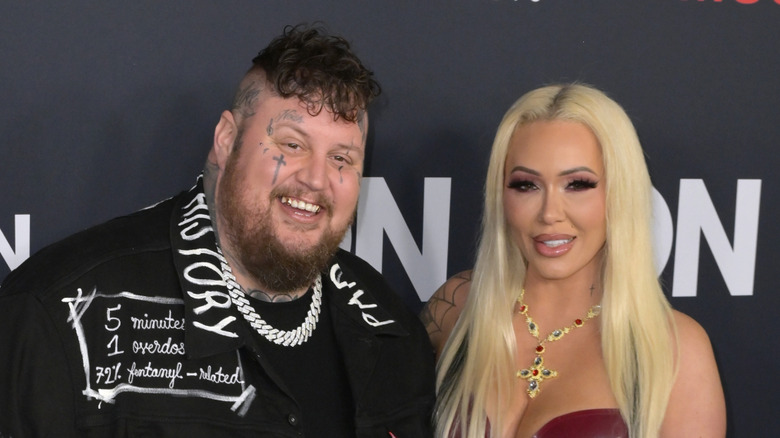 Bunnie XO and Jelly Roll at the MusiCares Person of the Year Gala