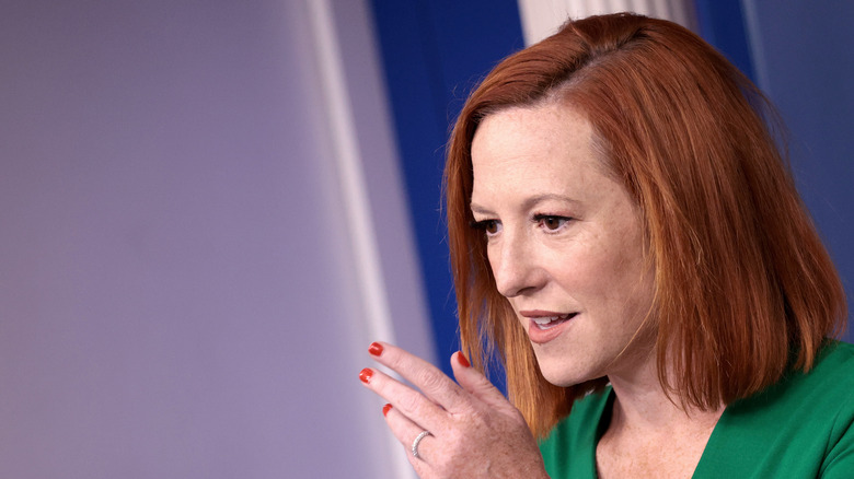 Jen Psaki speaking 