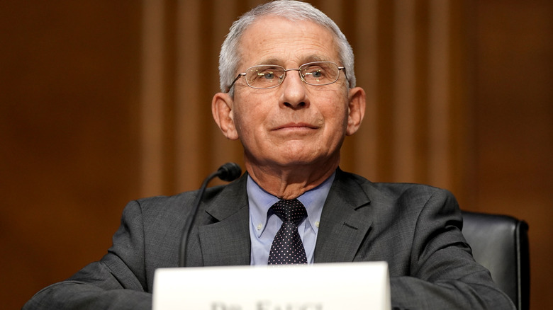 Anthony Fauci speaking 