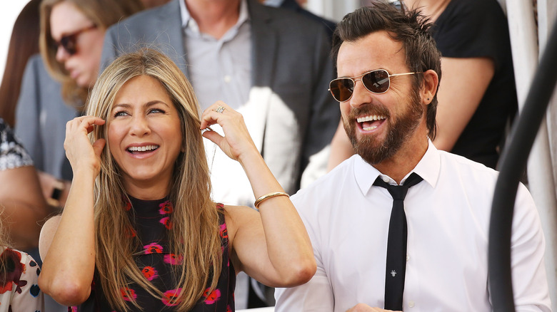 Jennifer Aniston and Justin Theroux