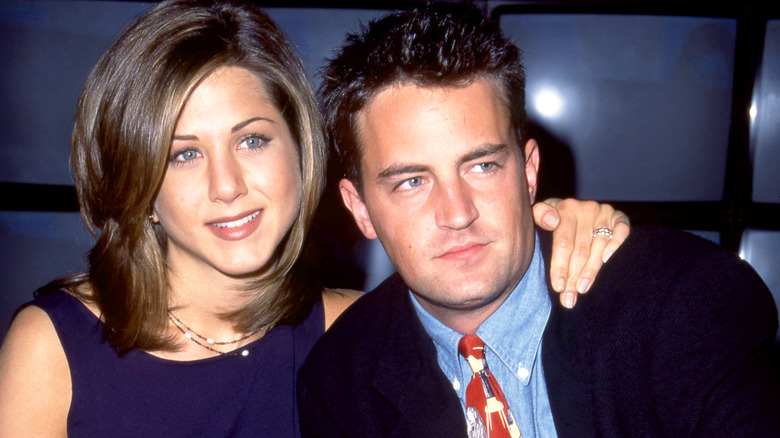 Matthew Perry and Jennifer Aniston