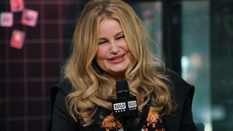 Jennifer Coolidge giving interview