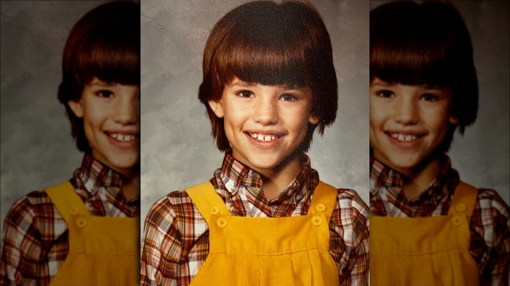 Jennifer Garner as a child