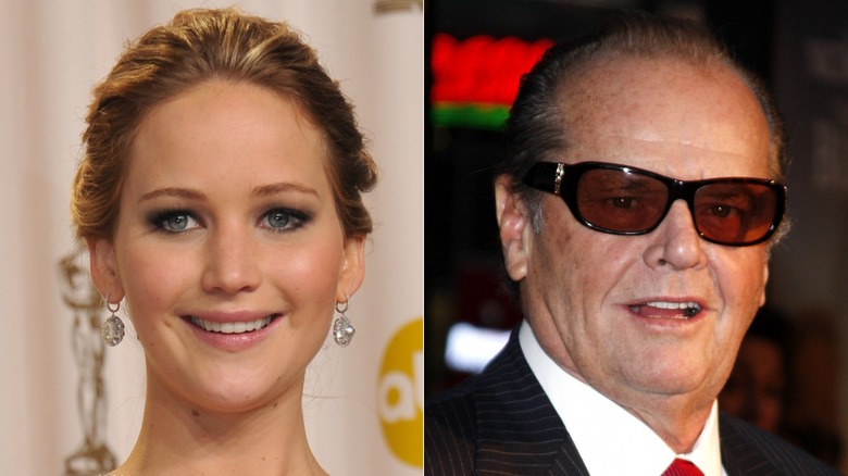 Jennifer Lawrence and Jack Nicholson split