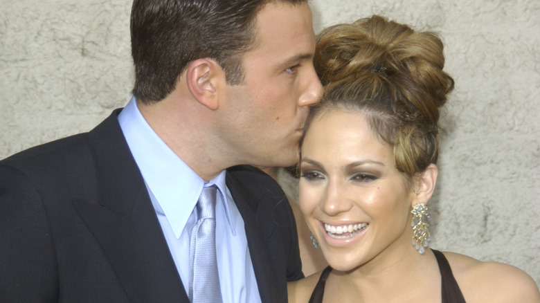 Ben Affleck and Jennifer Lopez in 2003