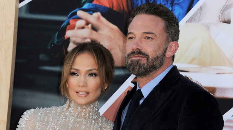 Jennifer Lopez Ben Affleck smiling