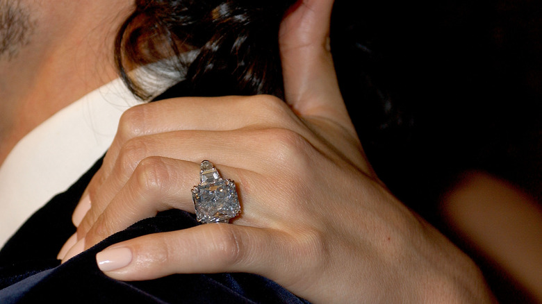 Jennifer Lopez engagement ring