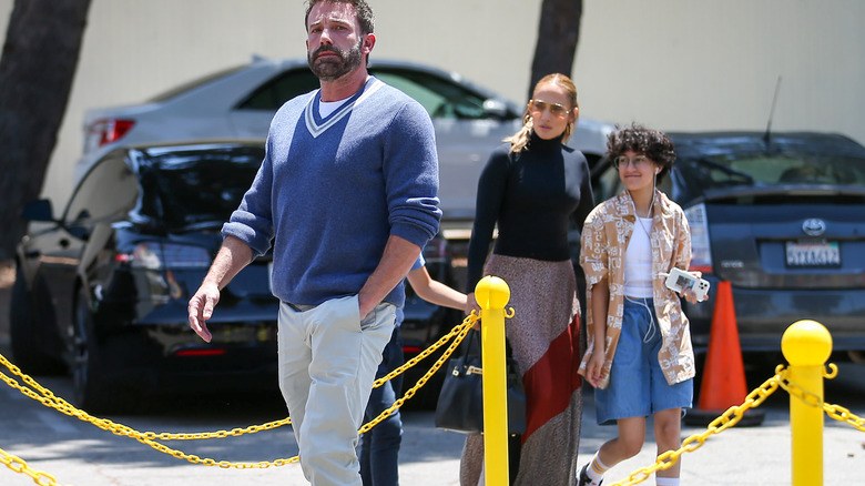 Ben Affleck, Jennifer Lopez, and Emme Muñiz