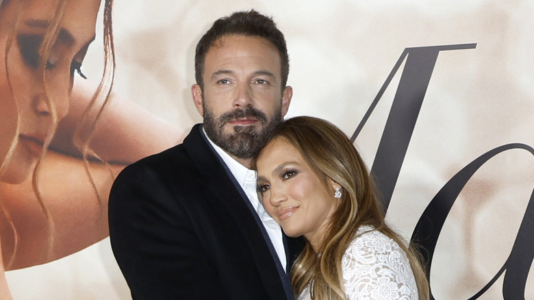 Ben Affleck and Jennifer Lopez at premiere