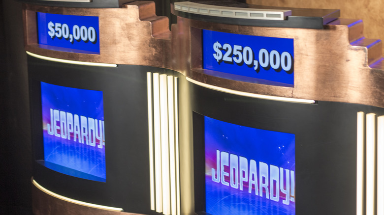 Jeopardy! podiums