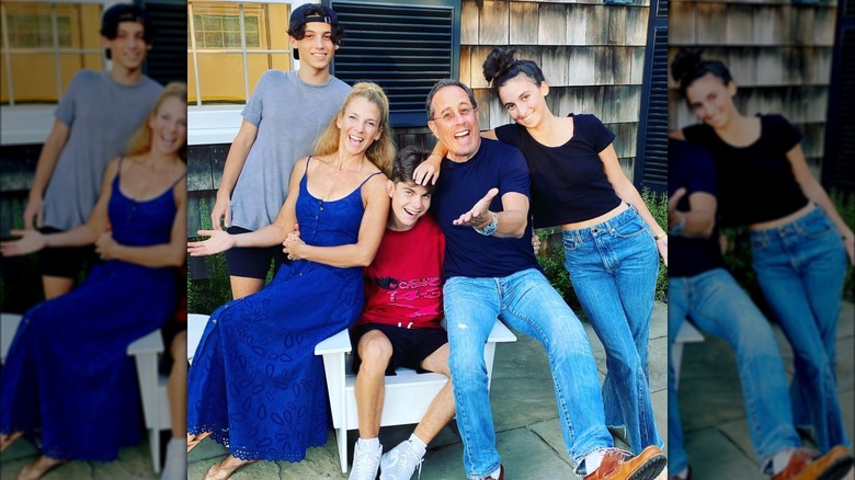 Julian, Jessica, Shepherd, Jerry, and Sascha Seinfeld