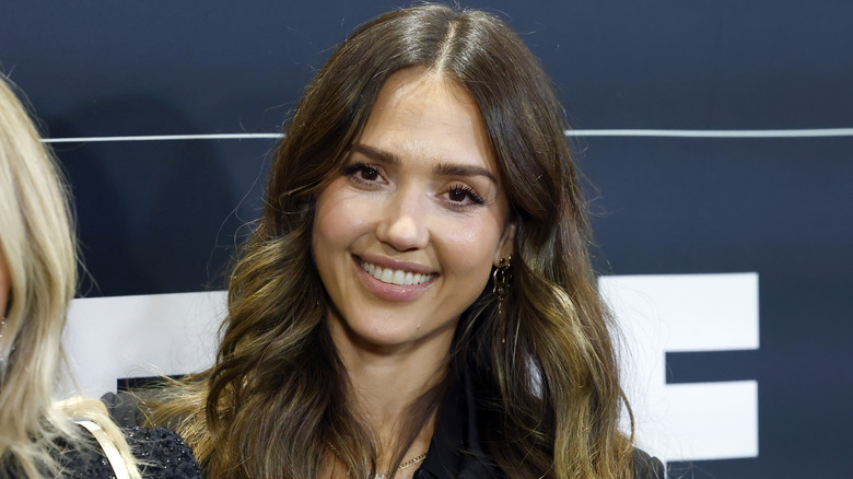 Jessica Alba smiling