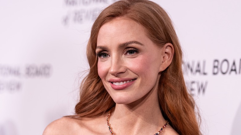 Jessica Chastain smiling