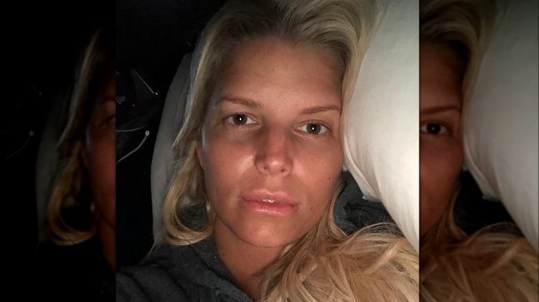 Jessica Simpson selfie via Instagram