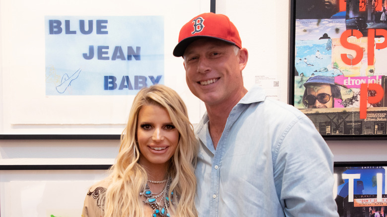 Jessica Simpson and Eric Johnson