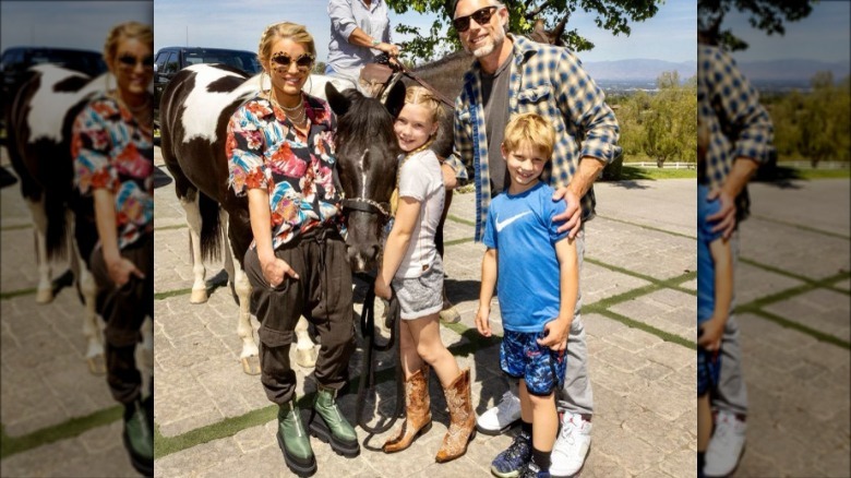 Jessica Simpson and her family 