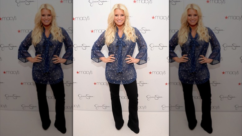 Jessica Simpson at Macy's in California, November 2012