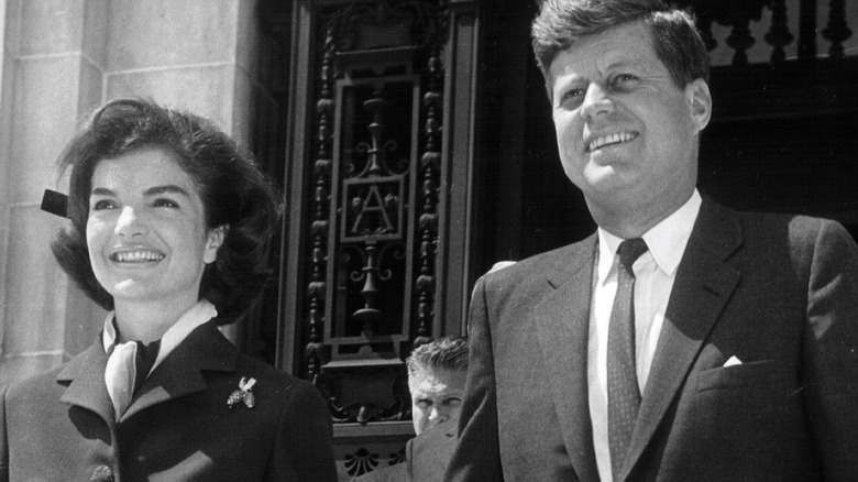 JFK and Jackie in 1961