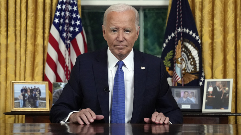 Joe Biden announces he's ending his run for presidency in July 2024