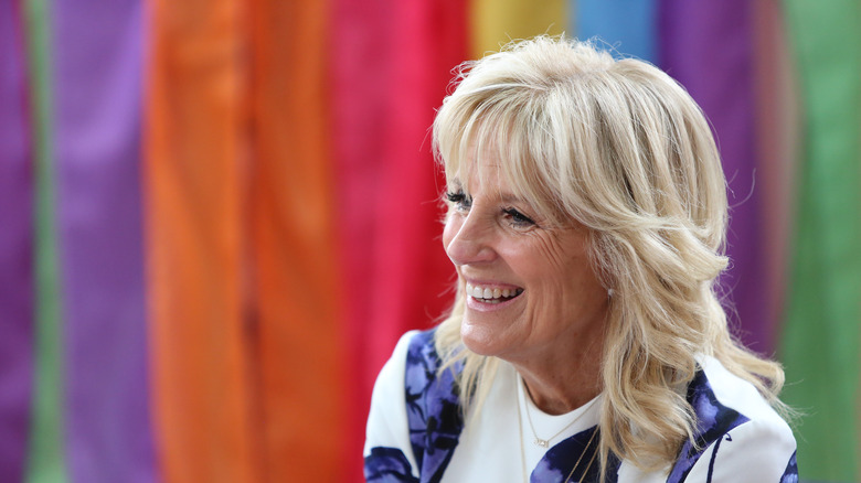 Jill Biden smiling 