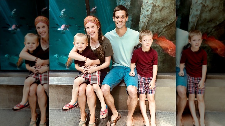 Jill Dillard and her family on vacation